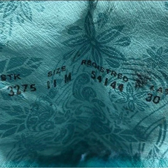 Corral Orix Glittered Inlay w/Studs Square Toe  Size 11.5 - Picture 3 of 6